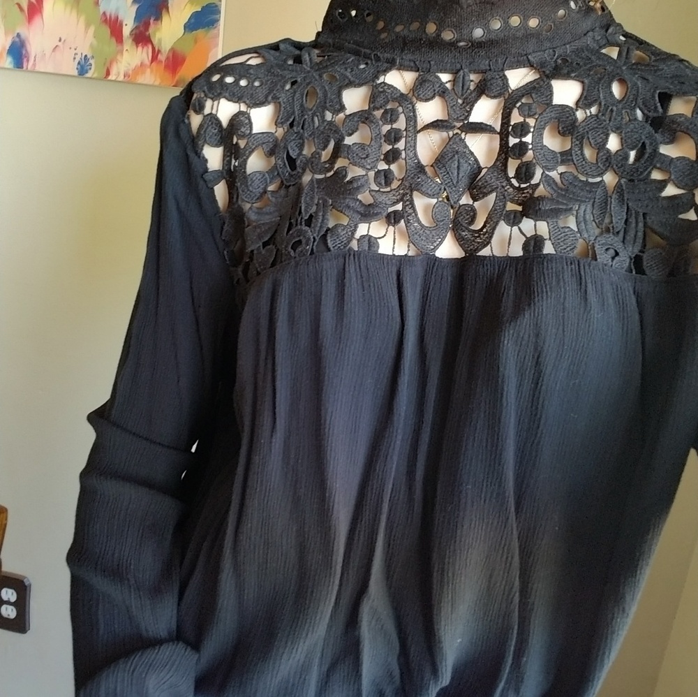 Laced blouse